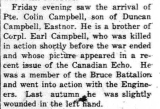 Canadian Echo Wiarton, March 5, 1919